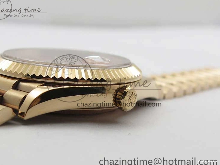 0409 Day-Date 40mm 228239 BP New Dial Version 904 RG T Crystal Markers RG Dial on RG President Bracelet A Popular 2834